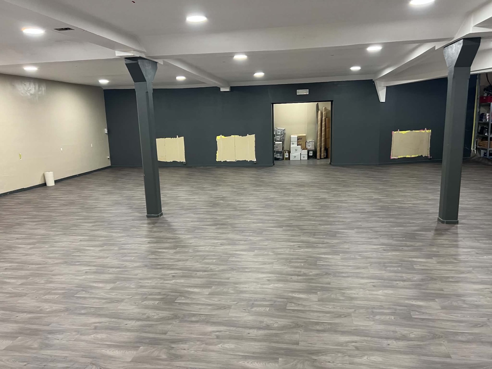 Rénovation d'un grand espace professionnel